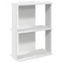 Librería 3 niveles madera ingeniería blanco 60x30x80 cm by , Bookcases and shelves - Ref: Foro24-860256, Price: 37,96 €, Disc...