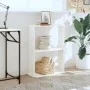 Librería 3 niveles madera ingeniería blanco 60x30x80 cm by , Bookcases and shelves - Ref: Foro24-860256, Price: 37,96 €, Disc...