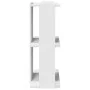Librería 3 niveles madera ingeniería blanco 60x30x80 cm by , Bookcases and shelves - Ref: Foro24-860256, Price: 37,96 €, Disc...