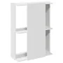 Librería 3 niveles madera ingeniería blanco 60x30x80 cm by , Bookcases and shelves - Ref: Foro24-860256, Price: 37,96 €, Disc...