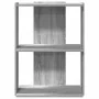 Librería 3 estantes madera ingeniería gris sonoma 60x30x80 cm de , Librerías y estanterías - Ref: Foro24-860261, Precio: 42,4...