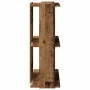 Librería 3 niveles madera ingeniería madera vieja 60x30x80 cm by , Bookcases and shelves - Ref: Foro24-860263, Price: 41,45 €...