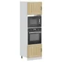 Armarios para horno 2 uds Kalmar roble sonoma madera ingeniería von , Küchenschränke - Ref: Foro24-3315044, Preis: 181,02 €, ...