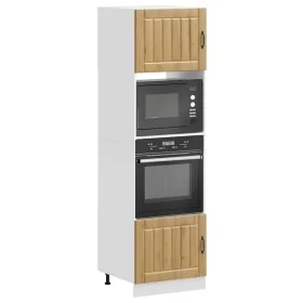 Armarios para horno 2uds Kalmar roble artisan madera ingeniería von , Küchenschränke - Ref: Foro24-3315050, Preis: 185,35 €, ...
