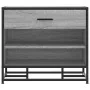 Banco zapatero madera de ingeniería gris sonoma 60x40x53,5 cm de , Bancos para recibidores y almacenamiento - Ref: Foro24-849...