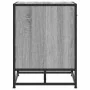 Banco zapatero madera de ingeniería gris sonoma 60x40x53,5 cm de , Bancos para recibidores y almacenamiento - Ref: Foro24-849...