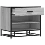 Banco zapatero madera de ingeniería gris sonoma 60x40x53,5 cm de , Bancos para recibidores y almacenamiento - Ref: Foro24-849...