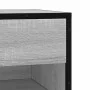 Banco zapatero madera de ingeniería gris sonoma 60x40x53,5 cm de , Bancos para recibidores y almacenamiento - Ref: Foro24-849...