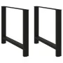 Patas de mesa de centro acero negro 2 uds 90x(72-73) cm de , Patas para mesas - Ref: Foro24-4013316, Precio: 98,41 €, Descuen...