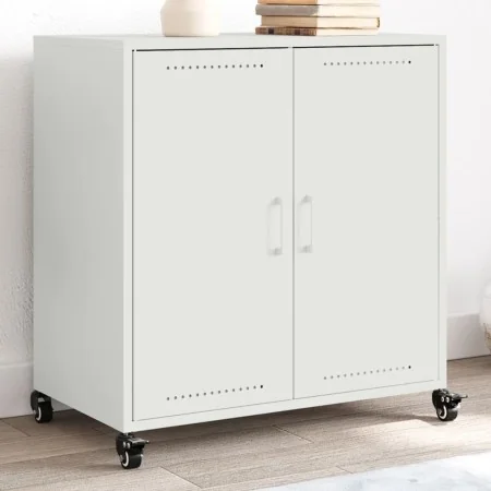 Aparador de acero laminado en frío blanco 68,5x39x72 cm von , Sideboards - Ref: Foro24-846661, Preis: 111,79 €, Rabatt: %