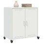 Aparador de acero laminado en frío blanco 68,5x39x72 cm von , Sideboards - Ref: Foro24-846661, Preis: 111,79 €, Rabatt: %