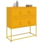 Aparador de acero laminado en frío amarillo 100,5x39x107 cm de , Aparadores - Ref: Foro24-846599, Precio: 108,78 €, Descuento: %