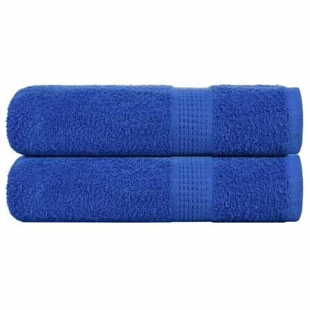 Toallas de ducha 2 uds 100% algodón azul 70x140 cm 360 gsm von , Handtücher - Ref: Foro24-136713, Preis: 26,91 €, Rabatt: %