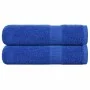 Toallas de ducha 2 uds 100% algodón azul 70x140 cm 360 gsm von , Handtücher - Ref: Foro24-136713, Preis: 26,91 €, Rabatt: %