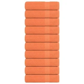 Toallas de baño 10 uds naranja 100x150 cm 360gsm 100% algodón by , Towels - Ref: Foro24-136910, Price: 104,64 €, Discount: %