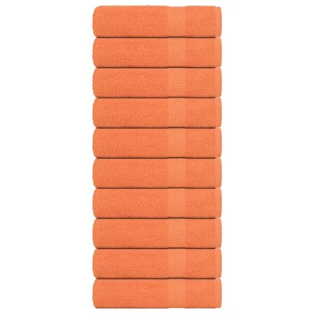 Toallas de baño 10 uds naranja 100x150 cm 360gsm 100% algodón by , Towels - Ref: Foro24-136910, Price: 104,64 €, Discount: %