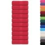 Toallas invitados 10 uds 100% algodón rojo 30x50 cm 360 gsm von , Handtücher - Ref: Foro24-136925, Preis: 26,40 €, Rabatt: %