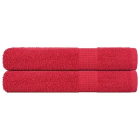 Toallas 2 uds rojo 100x200 cm 360 gsm 100% algodón by , Towels - Ref: Foro24-136938, Price: 35,85 €, Discount: %