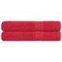 Toallas 2 uds rojo 100x200 cm 360 gsm 100% algodón by , Towels - Ref: Foro24-136938, Price: 35,85 €, Discount: %