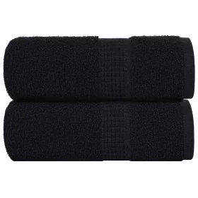 Toallas de jabón 2 uds negro 30x30 cm 360 gsm 100% algodón by , Towels - Ref: Foro24-136944, Price: 11,53 €, Discount: %