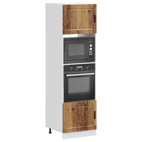 Armarios para horno 2 uds Porto madera vieja madera ingeniería by , Kitchen cabinets - Ref: Foro24-3315059, Price: 235,78 €, ...