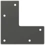 Patas de mesa tipo horquilla 4 uds acero macizo antracita 42 cm by , Table legs - Ref: Foro24-4012442, Price: 49,55 €, Discou...