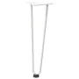 Patas de mesa tipo horquilla 4 uds acero macizo blanco 42 cm von , Tischbeine - Ref: Foro24-4012421, Preis: 48,58 €, Rabatt: %