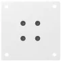 Patas para mesa de centro 4 uds acero blanco 30-32 cm by , Table legs - Ref: Foro24-4012449, Price: 36,78 €, Discount: %