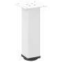 Patas para mesa de centro 4 uds acero blanco 30-32 cm by , Table legs - Ref: Foro24-4012461, Price: 59,05 €, Discount: %