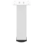 Patas para mesa de centro 4 uds acero blanco 30-32 cm by , Table legs - Ref: Foro24-4012461, Price: 59,05 €, Discount: %