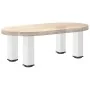Patas para mesa de centro 4 uds acero blanco 30-32 cm by , Table legs - Ref: Foro24-4012461, Price: 59,05 €, Discount: %