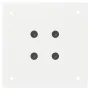 Patas para mesa de centro 4 uds acero blanco 42 cm by , Table legs - Ref: Foro24-4012489, Price: 41,21 €, Discount: %