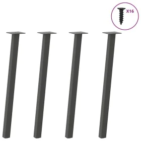 Patas para mesa de centro 4 uds acero antracita 72 cm von , Tischbeine - Ref: Foro24-4012494, Preis: 56,28 €, Rabatt: %