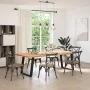 Patas para mesa comedor forma U 2uds acero negro 70x(72-73)cm von , Tischbeine - Ref: Foro24-4012792, Preis: 81,43 €, Rabatt: %