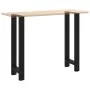 Patas de mesa de centro acero negro 2 uds 50x(100-101) cm de , Patas para mesas - Ref: Foro24-4013340, Precio: 131,30 €, Desc...