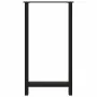 Patas de mesa de centro acero negro 2 uds 60x(110-111) cm by , Table legs - Ref: Foro24-4013356, Price: 161,32 €, Discount: %