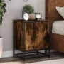 Mesitas noche 2 uds madera ingeniería roble ahumado 40x31x50 cm de , Mesitas de noche - Ref: Foro24-848714, Precio: 64,17 €, ...