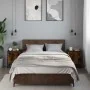 Mesitas noche 2 uds madera ingeniería roble ahumado 40x31x50 cm de , Mesitas de noche - Ref: Foro24-848714, Precio: 64,17 €, ...
