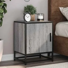 Mesitas noche 2 uds madera ingeniería gris sonoma 40x31x50 cm by , Nightstands - Ref: Foro24-848716, Price: 66,96 €, Discount: %