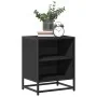 Mesitas de noche 2uds madera ingeniería negro 40x31x50 cm metal von , Nachttische - Ref: Foro24-848700, Preis: 63,77 €, Rabat...