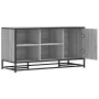 Banco zapatero madera de ingeniería gris sonoma 100x40x53,5 cm de , Bancos para recibidores y almacenamiento - Ref: Foro24-84...