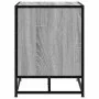 Banco zapatero madera de ingeniería gris sonoma 100x40x53,5 cm de , Bancos para recibidores y almacenamiento - Ref: Foro24-84...