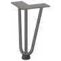 Patas mesa tipo horquilla 4 uds acero macizo acero natural 20cm de , Patas para mesas - Ref: Foro24-4012435, Precio: 34,67 €,...