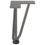 Patas mesa tipo horquilla 4 uds acero macizo acero natural 20cm de , Patas para mesas - Ref: Foro24-4012435, Precio: 34,67 €,...