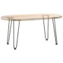 Patas mesa tipo horquilla 4uds acero macizo acero natural 42 cm by , Table legs - Ref: Foro24-4012423, Price: 46,49 €, Discou...