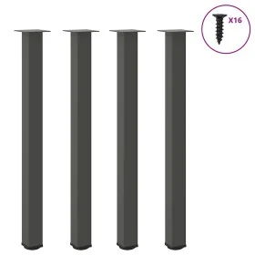 Patas para mesa de centro 4 uds acero antracita 110-112 cm von , Tischbeine - Ref: Foro24-4012482, Preis: 114,93 €, Rabatt: %