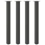 Patas para mesa de centro 4 uds acero antracita 110-112 cm de , Patas para mesas - Ref: Foro24-4012482, Precio: 114,93 €, Des...