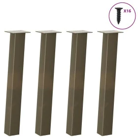 Patas para mesa de centro 4 uds acero acero natural 72 cm von , Tischbeine - Ref: Foro24-4012507, Preis: 84,10 €, Rabatt: %