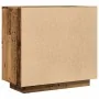 Aparador de madera contrachapada envejecida 80x40x75 cm by , Sideboards - Ref: Foro24-856862, Price: 86,76 €, Discount: %