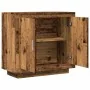 Aparador de madera contrachapada envejecida 80x40x75 cm by , Sideboards - Ref: Foro24-856862, Price: 86,76 €, Discount: %